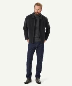 Gazman SOHO Harrington - Charcoal -Cheap Gazman Store 5 49715