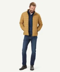 Gazman Lightweight Puffer Jacket - Winter Yellow -Cheap Gazman Store 5 49745