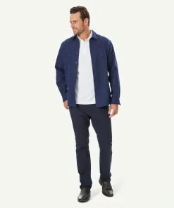 Gazman Brushed Overshirt - Navy 12 Gazman Brushed Overshirt - Navy -Cheap Gazman Store 5 49968