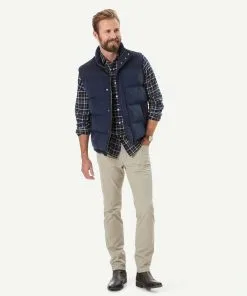 Gazman Wilmot Panel Vest - Navy -Cheap Gazman Store 5 50066