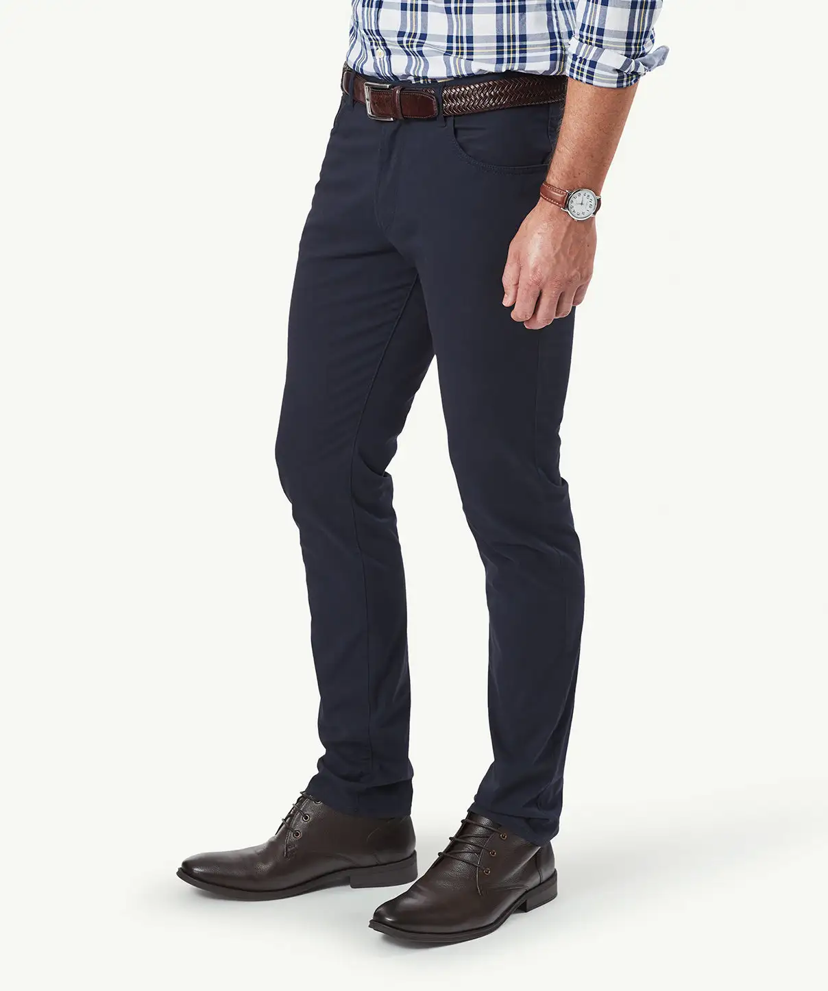 Gazman Modern Stretch 5 Pocket Pants - Navy 7 Gazman Modern Stretch 5 Pocket Pants - Navy - Image 5