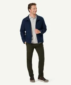 Gazman GAZFLEX Technical Harrington - Navy -Cheap Gazman Store 6 48355