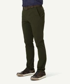 Gazman Modern Chino Pants - Forest -Cheap Gazman Store 6 48401