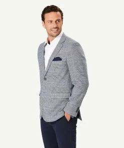 Gazman Prince Of Wales Check Sports Jacket - Multi Check -Cheap Gazman Store 6 49342