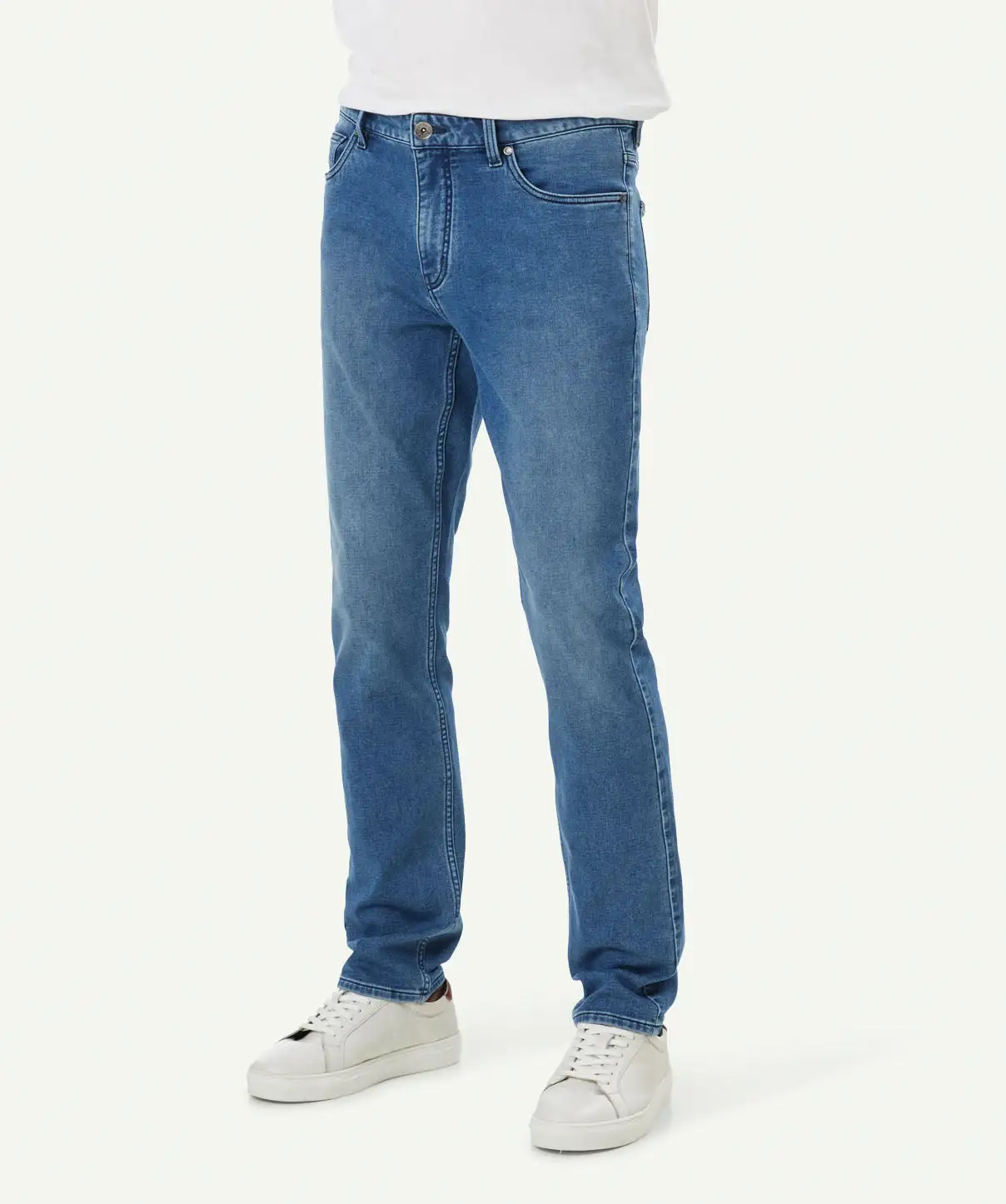 Gazman Merricks Knit Modern Fit Jeans - Washed Indigo 8 Gazman Merricks Knit Modern Fit Jeans - Washed Indigo - Image 6
