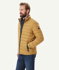 Gazman Lightweight Puffer Jacket - Winter Yellow -Cheap Gazman Store 6 49746