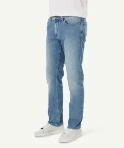Gazman Selwyn Straight Fit Jean - Washed Indigo -Cheap Gazman Store 6 49783