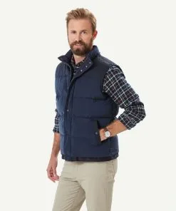 Gazman Wilmot Panel Vest - Navy -Cheap Gazman Store 6 50067