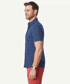 Gazman Tailored Seersucker Print Short Sleeve Shirt - Nightshade -Cheap Gazman Store 6 1aa2d19b c706 4350 8bf6 52d5ab0308f4