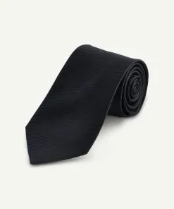 Gazman Silk Texture Plain Tie - Black -Cheap Gazman Store 6 8eefb910 9154 4cd2 8320 03e3da9916ac