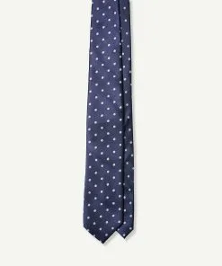 Gazman Silk Polka Dot Tie - Navy -Cheap Gazman Store 7 43508