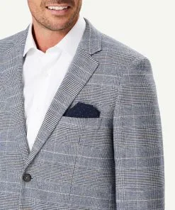 Gazman Prince Of Wales Check Sports Jacket - Multi Check -Cheap Gazman Store 7 49343
