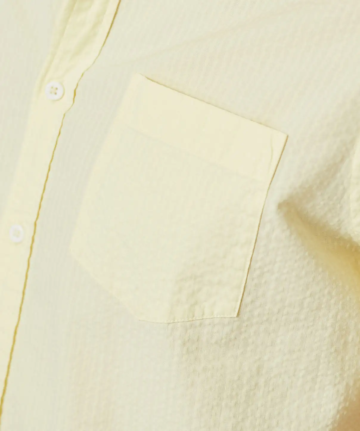 Gazman Casual Textured Linen Blend Plain Shirt - Yellow 7 Gazman Casual Textured Linen Blend Plain Shirt - Yellow - Image 5