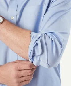 Gazman Easy Care Plain Oxford - Blue 15 Gazman Easy Care Plain Oxford - Blue -Cheap Gazman Store 8 44103