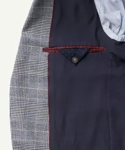 Gazman Prince Of Wales Check Sports Jacket - Multi Check -Cheap Gazman Store 8 49344