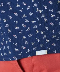 Gazman Tailored Seersucker Print Short Sleeve Shirt - Nightshade -Cheap Gazman Store 8 8bc824bf 7214 465d b469 082dc5882ebf