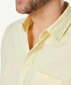Gazman Casual Textured Linen Blend Plain Shirt - Yellow 13 Gazman Casual Textured Linen Blend Plain Shirt - Yellow -Cheap Gazman Store 8 bc5ea041 6584 46ff bfee 348a361bd7e8