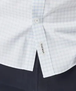 Gazman Tailored Non Iron Check Long Sleeve Shirt - White 17 Gazman Tailored Non Iron Check Long Sleeve Shirt - White -Cheap Gazman Store 9 43280