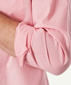 Gazman Tailored Featherweight Gingham Long Sleeve Shirt - Flamingo -Cheap Gazman Store 9 0b82739a 6b1c 47ff b5e0 6752ce5511c8