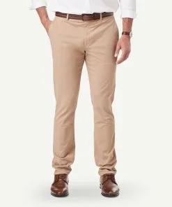 Gazman Modern Chino Pants - Sand