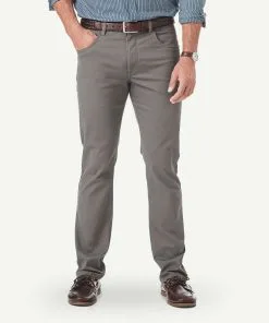 Gazman Stretch Bedford Cord Pants - Jeep