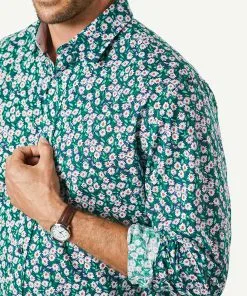 Gazman Tailored Casual Floral Print Long Sleeve Shirt - Parakeet 10 Gazman Tailored Casual Floral Print Long Sleeve Shirt - Parakeet -Cheap Gazman Store LSHS21057T 335 WEB 04 2ffd17b9 3429 4e1f 945e 8a3e300575a0