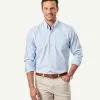 Gazman Easy Care Textured Check Long Sleeve Shirt - Blue -Cheap Gazman Store LSHS22002 400 WEB 01 826ae4cb ec34 4cba a24e 1e6f0ae31b82