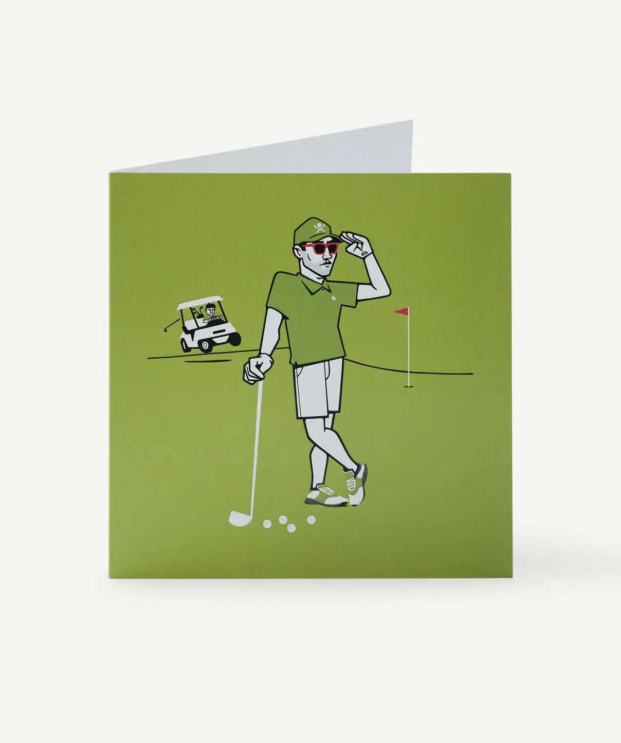Gazman PCFA Greeting Card - Green 2 Gazman PCFA Greeting Card - Green