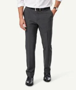 Gazman Tailored Trouser - Charcoal
