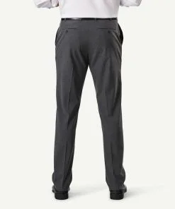 Gazman Tailored Trouser - Charcoal -Cheap Gazman Store TTRBSR002 010 WEB 03