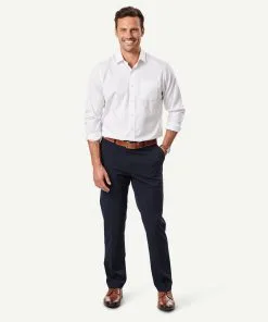 Gazman Tailored Trouser - Navy -Cheap Gazman Store TTRBSR002 440 WEB 05