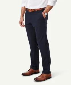 Gazman Tailored Trouser - Navy -Cheap Gazman Store TTRBSR002 440 WEB 06