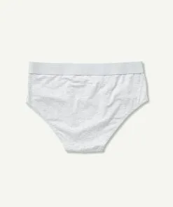 Gazman 2 Pack Of Basic Briefs - GREY MARLE -Cheap Gazman Store UNDBSR005 031 WEB 03