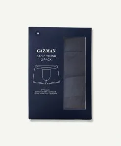 Gazman 2 Pack Of Boxer Briefs - BLACK -Cheap Gazman Store UNDBSR006 001 WEB 02
